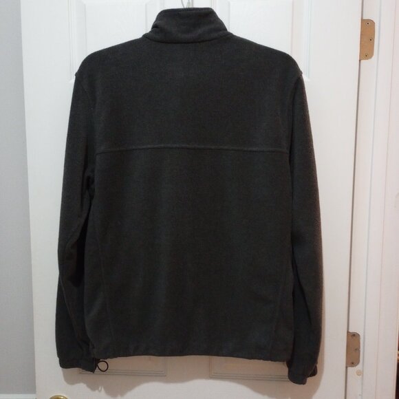 Mens Gray Columbia Polar Fleece Jacket sz M - Picture 3 of 6